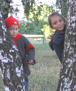 Vitaliy's child Valeriya i Pavel