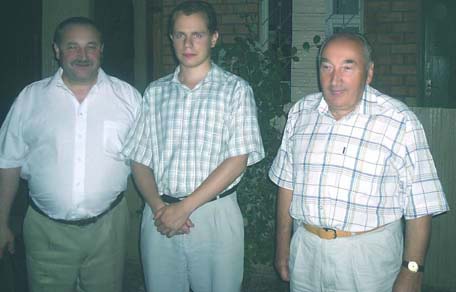 Матусевичи. Слева-направо: Леонид, Юрий, Хенрик