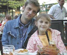 Pavel with daughter Lilia